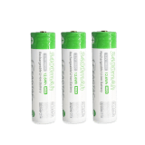 3 x EAGTAC 3.7V li-ion rechargeable batteries