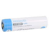 Protected 18650 3.7V 2600mAh battery (10A)