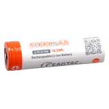 Protected 21700 3.7V 5000mAh battery (10A)